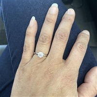 Vatche 1532 Charis Solitaire Engagement Ring